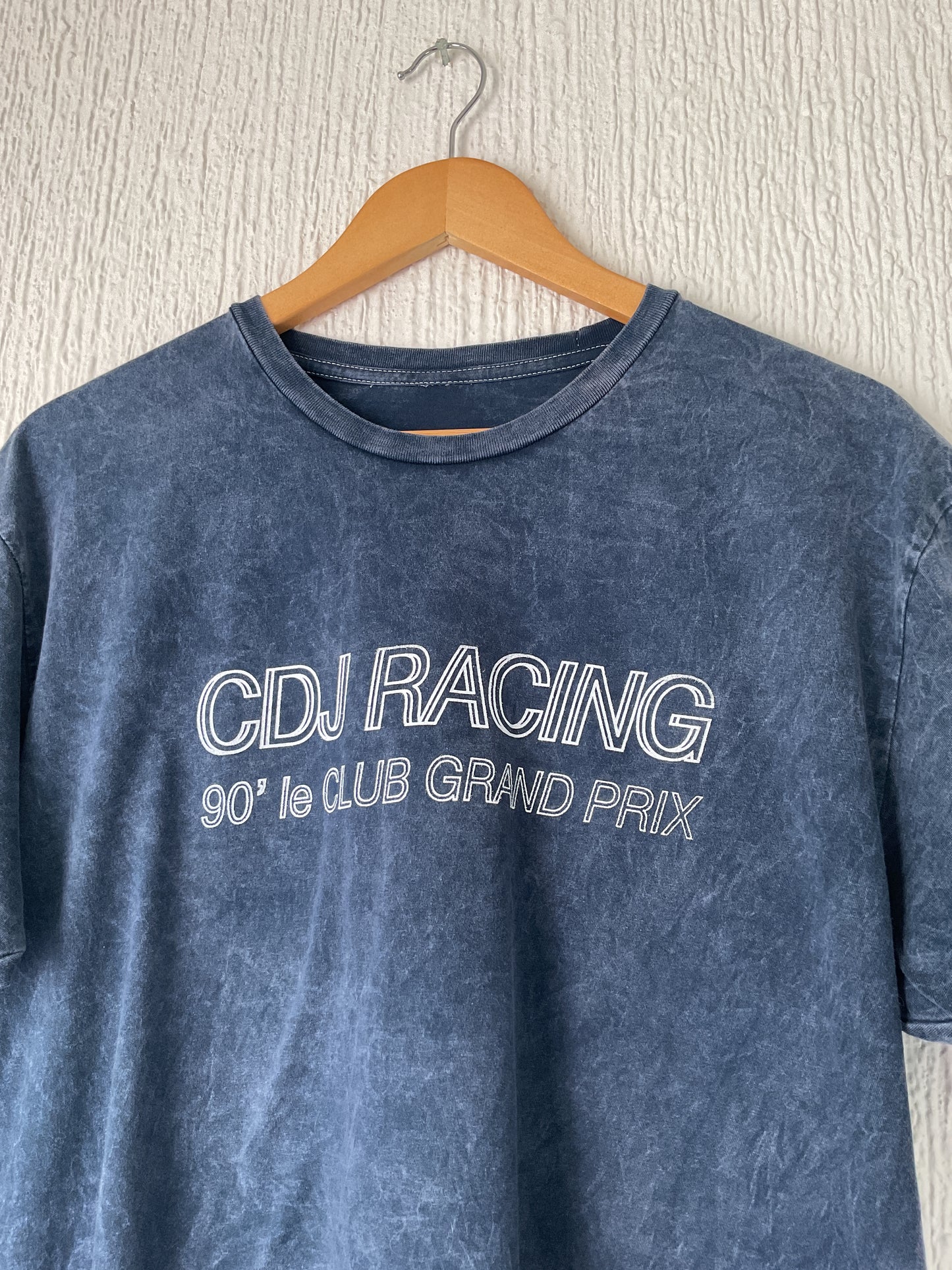 CDJ Racing Tee - Blue Acid