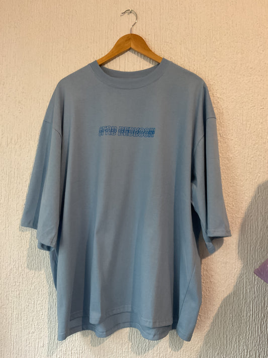 CDJ RACING TEE - LIGHT BLUE OVERSIZE TEE