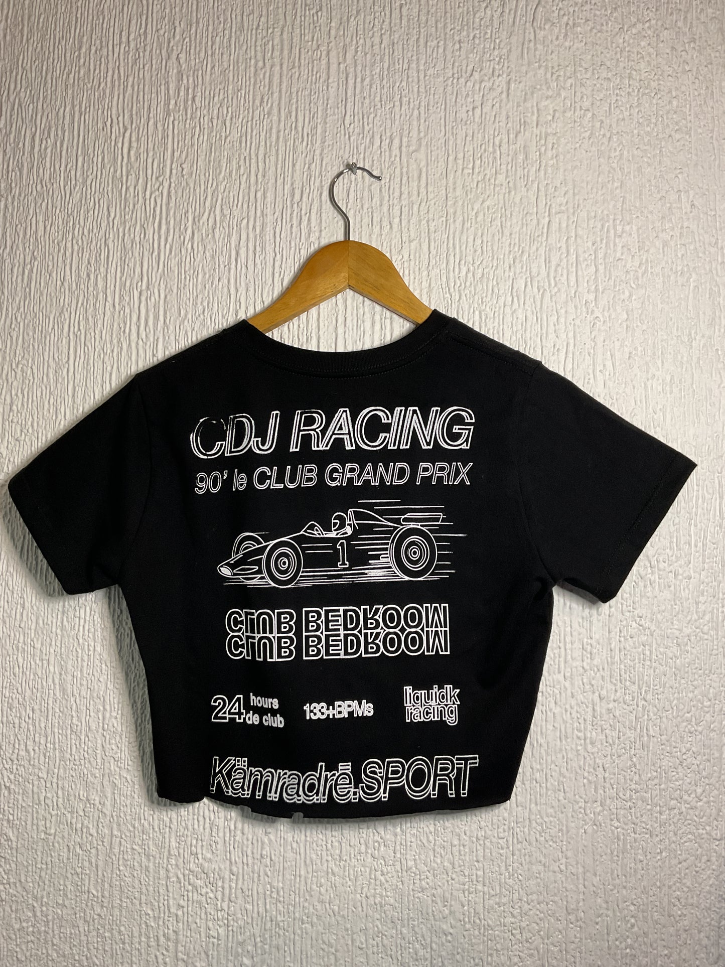 CDJ RACING TEE - CROP TOP