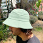 Corduroy Light Green Bucket Hat