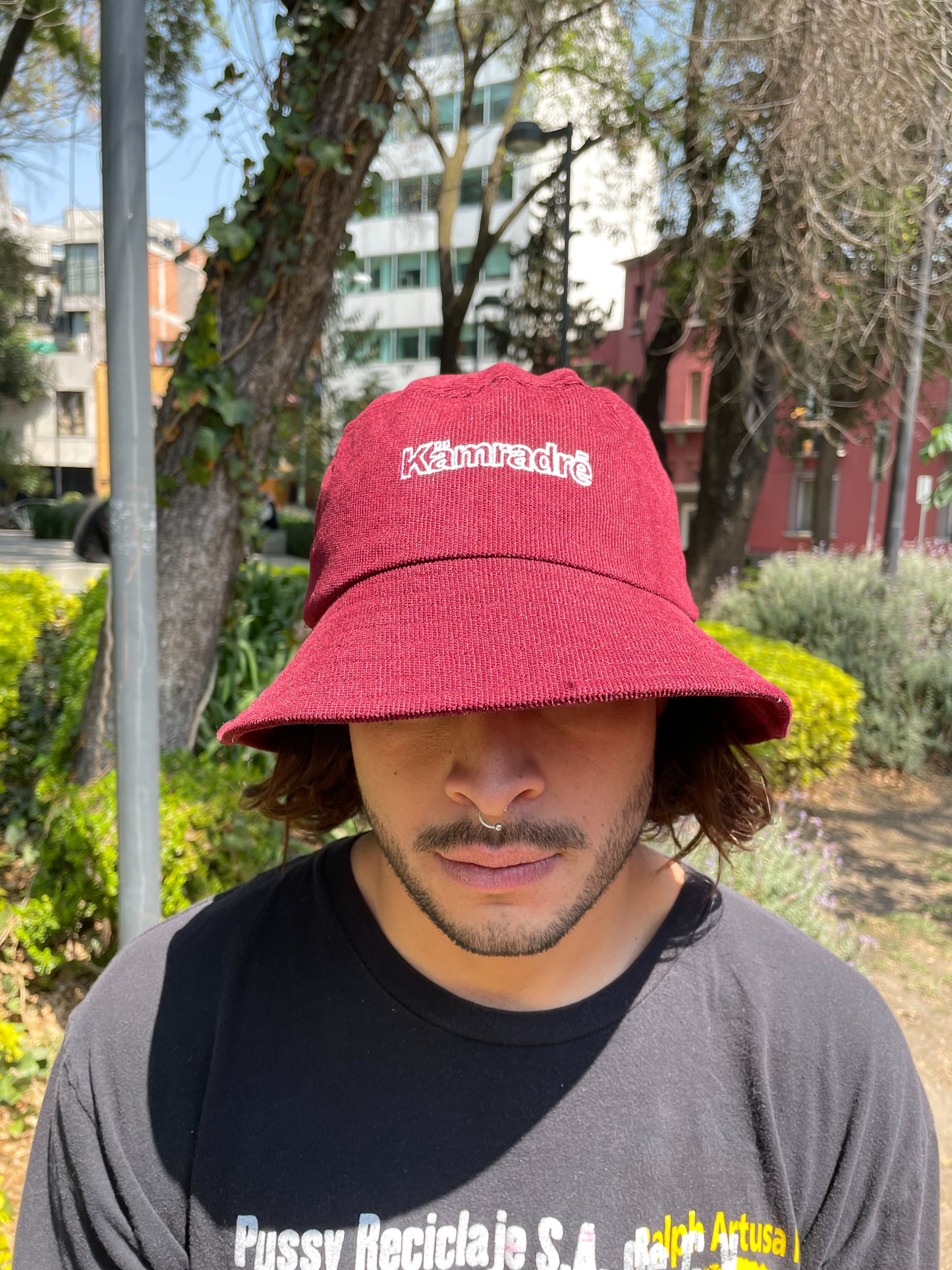 Corduroy Vino Bucket Hat